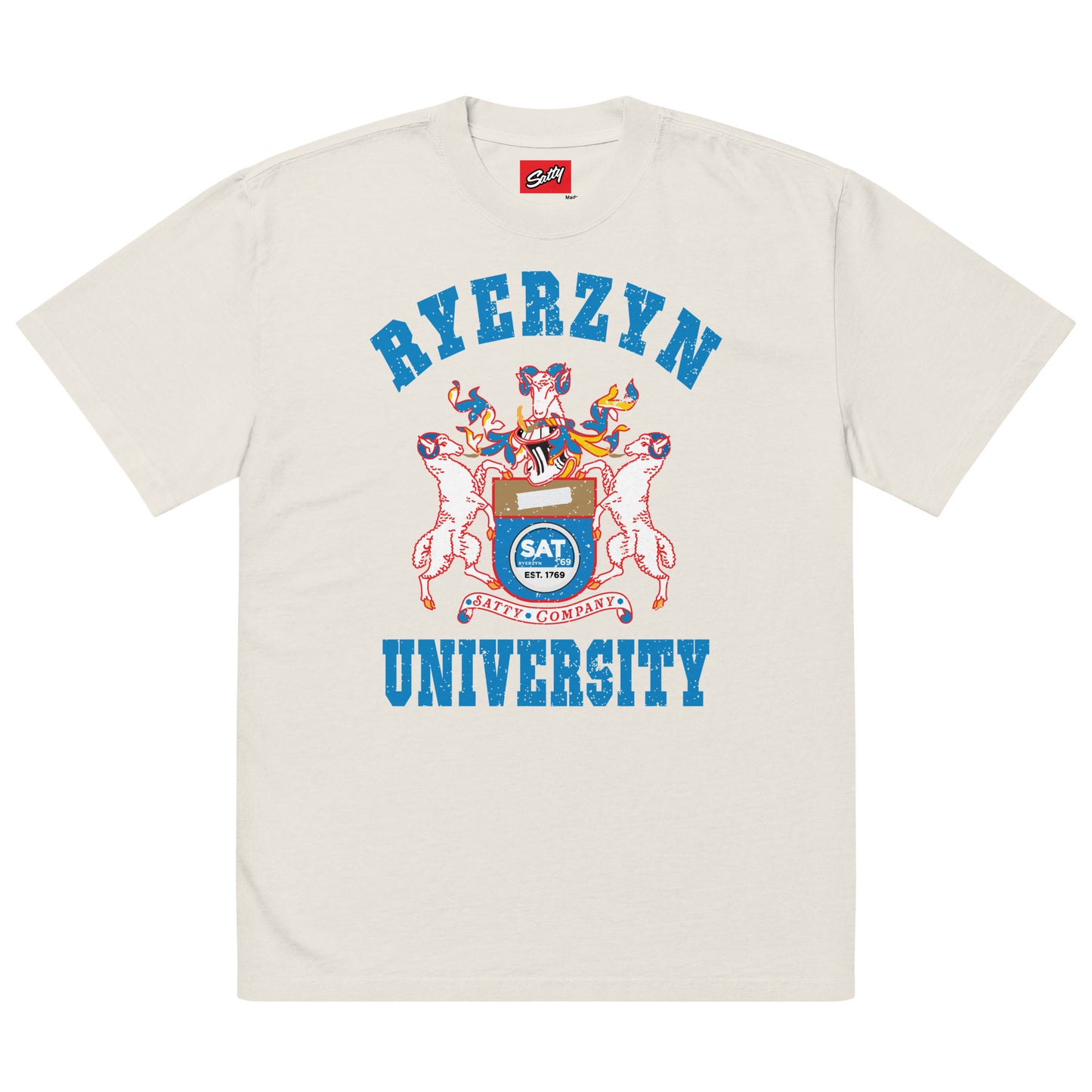 Ryerzyn University Oversized Tee